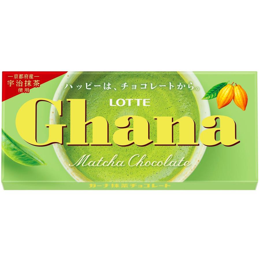 ロッテ ガーナ抹茶チョコレート 45g×10個セット［チョコ お菓子］