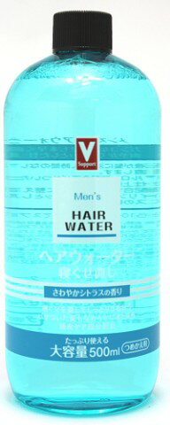 Vサポート メンズヘアウォーター詰め替え500ml[スタイリング剤] (毎)