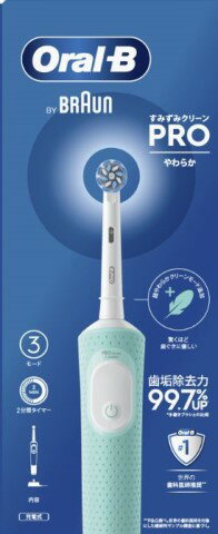 P＆G　オーラルB　D103　すみずみクリーン　PRO　やわらか[ハブラシ　電動歯ブラシ］