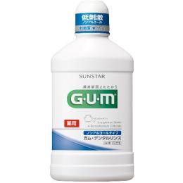 サンスター GUM(ガム) デンタルリンス ノンアルコールタイプ500ml[GUM(ガム)(ガム) デンタルリンス 洗..