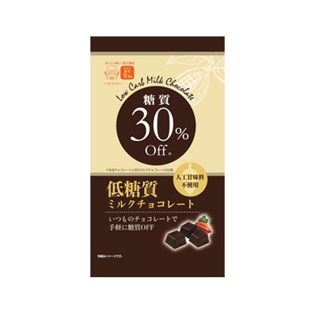 クリート　低糖質ミルクチョコレート　104g×20個セット［チョコ　お菓子］のサムネイル