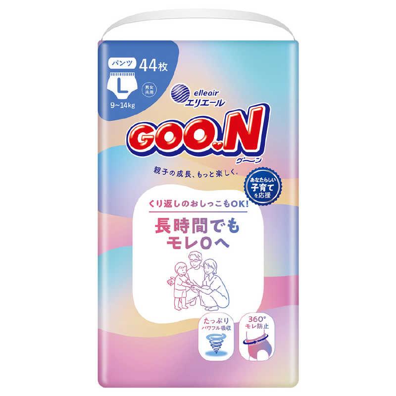 大王製紙　グーン 長時間でもモレ0へ パンツ Lサイズ 44枚［ベビー　オムツ］