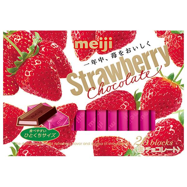 明治 ストロベリーチョコレート ボックス 26枚入×6個セット [明治 チョコレート］