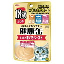 18歳からの健康缶パウチ とろとろまぐろペースト40g[キャットフード ウエット パウチ]