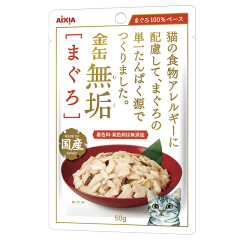 金缶 無垢 まぐろ 50g［金缶 猫 ウエットフード・パウチ］