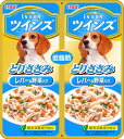 いなば とりささみ レバー＆野菜入り 80g×12個セット［いなば 犬 ウエットフード］