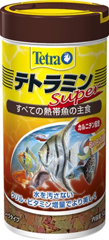 テトラミン スーパー 52g［テトラ 熱帯魚 餌］