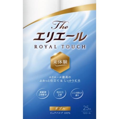 【お一人様6個まで】大王製紙 Theエリエール トイレットティシュー 12R ダブル［トイレロール］
