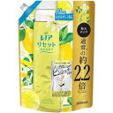 P＆Gジャパン レノアリセット シトラス＆ヴァーベナの香りつめかえ用特大サイズ 1050ml 柔軟剤 詰替］