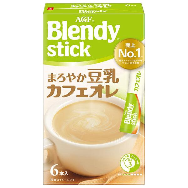AGF ブレンディ スティック まろやか豆乳カフェオ レ 6本×6個セット［カフェオレ］のサムネイル