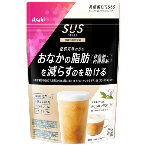 スリムアップスリム 乳酸菌CP1563 シェイク ロイヤルミルクティ 250g［スリムアップ 乳酸菌］