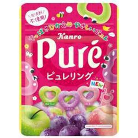 カンロ　ピュレリング　63g×6個セット［お菓子　グミ］