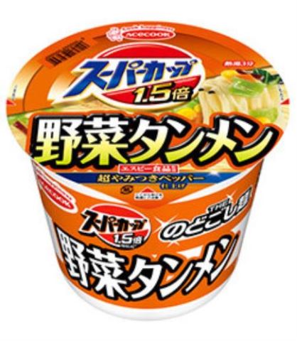 スーパーカップ1．5倍 新・野菜タンメン107gx12個セット［カップ麺 インスタント]のサムネイル