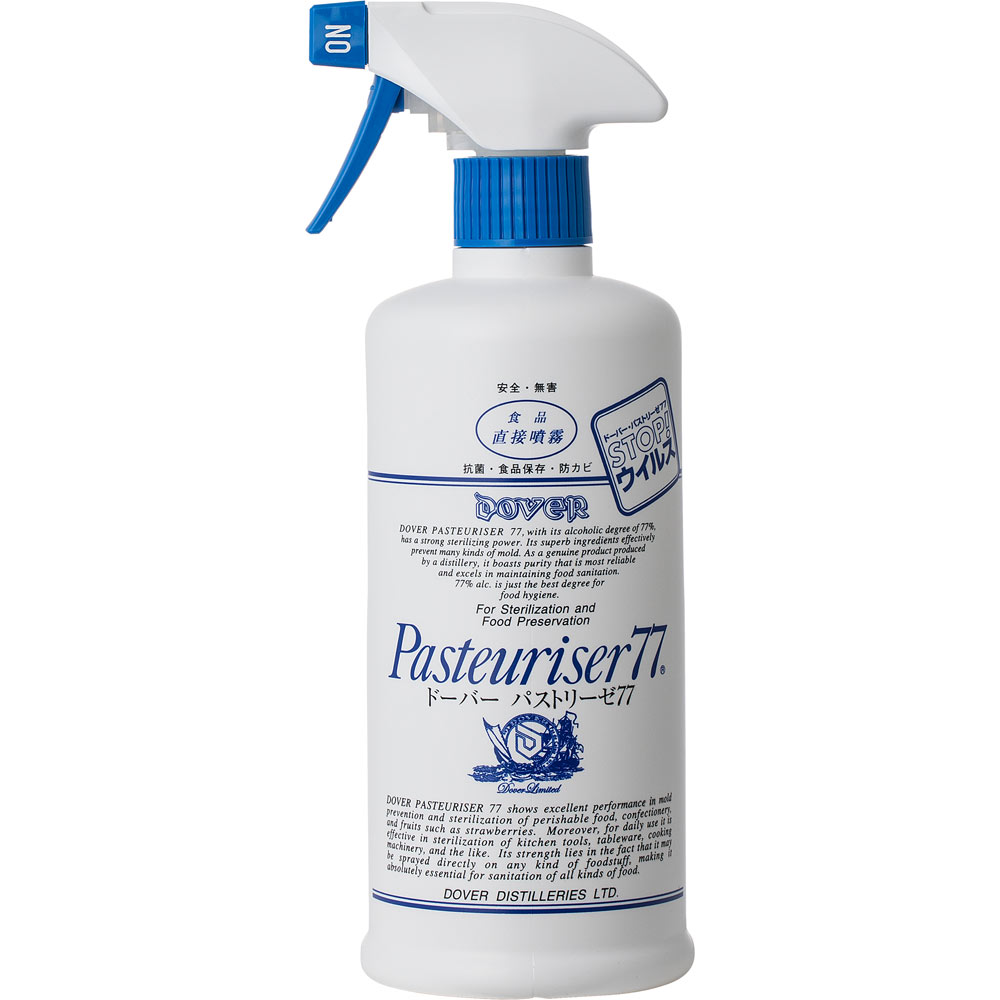 ドーバー酒造 ドーバーパストリーゼ77スプレーヘッド 500ml［消毒 アルコール］