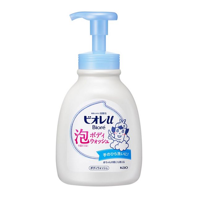 花王 ビオレu 泡で出てくるボディウォッシュ ポンプ 600ml［ビオレu ボディーソープ］のサムネイル