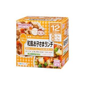 和光堂 栄養マルシェ 和風お子さまランチ（雪国まいたけごはん／すき焼き風煮込み） 90g＋80g［和光堂 栄養マルシェ ベビーフード カップ］(毎)