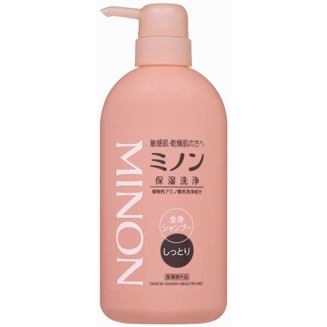 ミノン 全身シャンプー しっとりタイプ 450ml[ミノン ボディソープ]