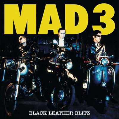 ◇マッドスリー/MAD3/BLACK LEATHER BLITS/MDCL1446