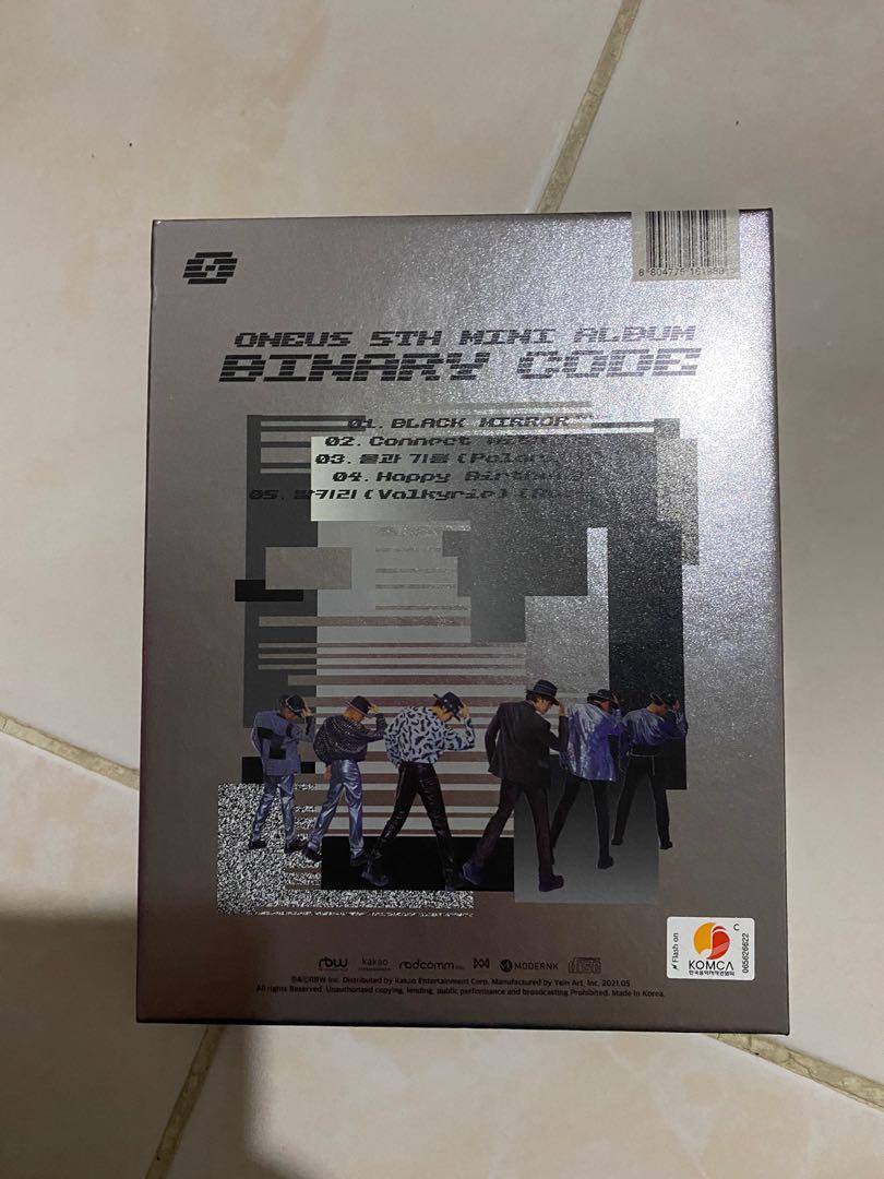 【中古】BINARY CODE ZERO Ver.(韓国盤) / ONEUS【訳あり】 z6【中古CD】