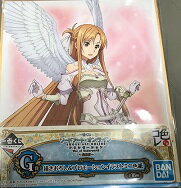 【中古】一番くじ ソードアート オンライン アリシゼーション War of Underworld 〜最終章〜 G賞 ミニ色紙 創世神ステイシア アスナ w6【中古未開封玩具】