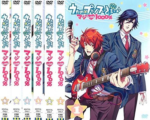 【中古】《ケースなし》●うたの☆プリンスさまっ♪ マジLOVE1000％ 全6巻セット s14831 j63【レンタル専用DVD】