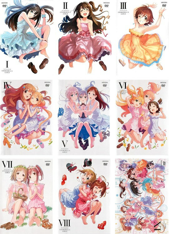 【中古】●アイドルマスター シンデレラガールズ 全9巻セット s15316【レンタル専用DVD】