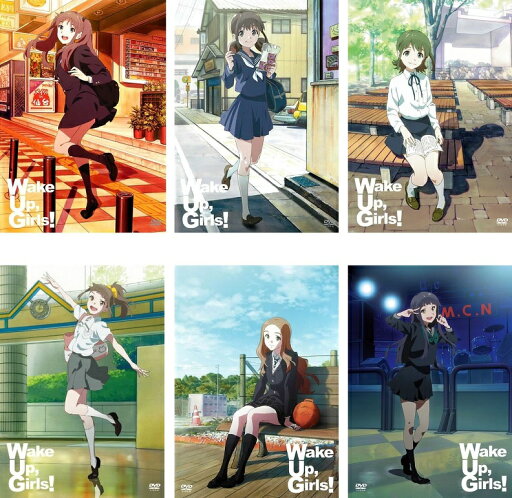 【中古】《ケースなし》Wake Up,Girls! 全6巻セット s28016【レンタル専用DVD】 【中古】《ケースなし》Wake Up,Girls! 全6巻セット s28016【レンタル専用DVD】