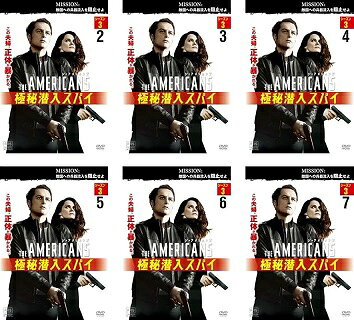 Rakuten - 【中古】《ケースなし》ジ・アメリカンズ 極秘潜入スパイ シーズン3 (1巻抜け)計6巻セット s27671 【レンタル専用DVD】