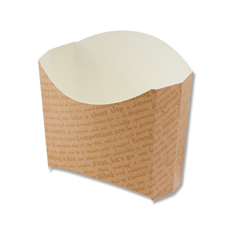 食品容器 スナックケース S クラフトチェッカー 50枚入 シモジマ