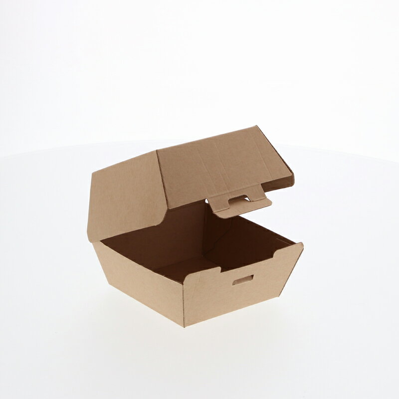 食品容器 ネオクラフト バーガーBOX S 20枚入 シモジマ