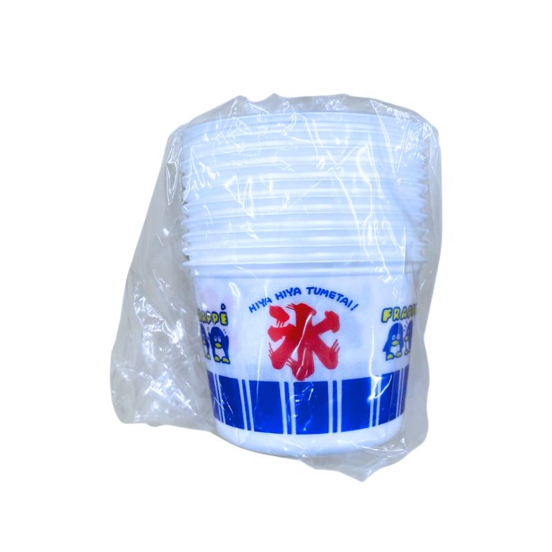 かき氷カップ 360ml 10個入 DR-419 クリンプ