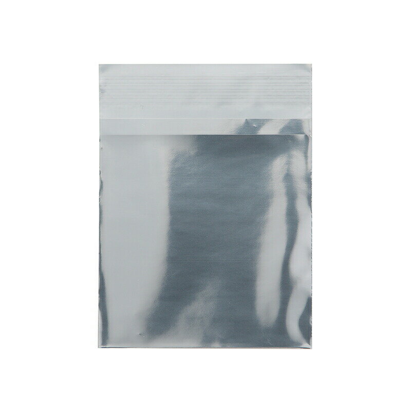 ポリ袋 アルミ袋 アルミ蒸着袋 T 8.5-8.5 シルバー 100枚 シモジマ