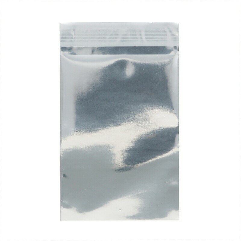 ポリ袋 アルミ袋 アルミ蒸着袋 T 11-15.5 シルバー 100枚 シモジマ