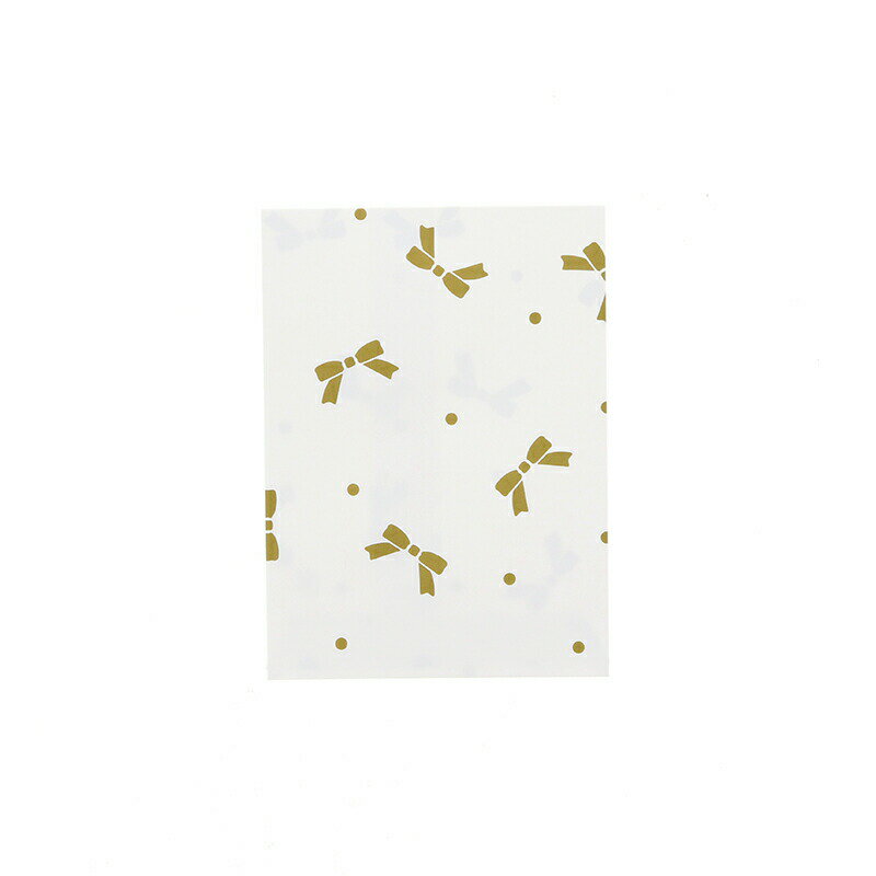 紙袋 柄小袋 36才 ニューリボン 金 400枚 シモジマ