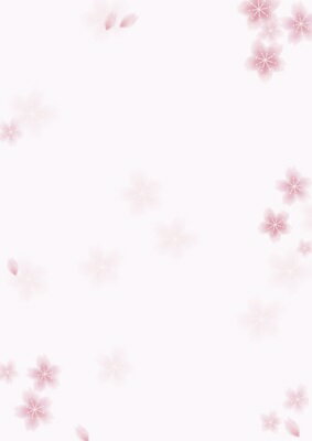 デザインペーパー 和ごころ 桜 A4判 4-1005 10枚入 ササガワ