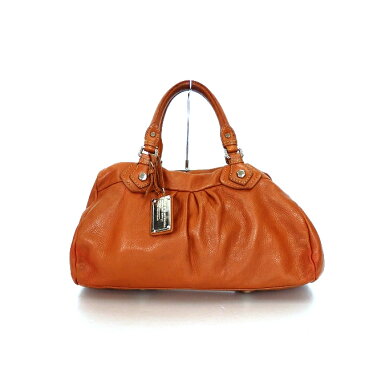 【中古】マークバイマークジェイコブス MARC by MARC JACOBS レザー ボストンバッグ トートバッグ 鞄 ブラウン 茶 SSAW レディース 【ベクトル 古着】 200523 VECTOR×Refine