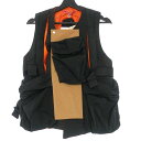 未使用品 レー Leh Quilting Rescue Vest ベスト ジレ M ブラック 黒 LEH-774 メンズ  240205