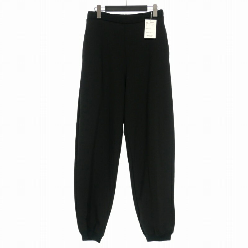 未使用品 ナンバー No. SWEAT TAPERED TROUSER スウェットトラウザーパンツ スラックス 1 ブラック 黒 22-FW-PT-03 メンズ  240229