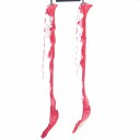 【中古】未使用品 メゾンマルジェラ Maison Margiela 白タグ 21SS 足袋 レギンス 靴下 メッシュ レッド 赤 S29TL0047 国内正規 レディース 【ベクトル 古着】 250204