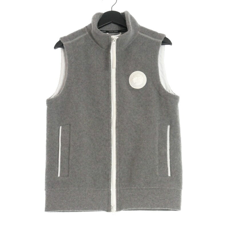 šۥʥ CANADA GOOSE Mersey Vest Kind Fleece HUMANATURE ե꡼٥ S 졼 7052M1   ڥ٥ȥ  240513