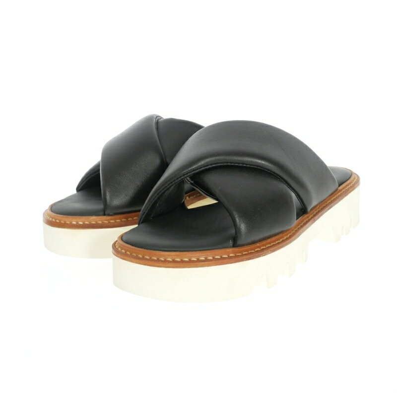 šۥ CINOH CROSS SANDAL ѥƥåɥ 쥶  37 ֥å  C-SH-009 ǥ ڥ٥ȥ  2...