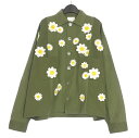 【中古】未使用品 レディメイド READYMADE 24AW UTILITY SHIRT ワークシャツ 長袖 0 カーキ RE-CO-KH-00-00-257 ...