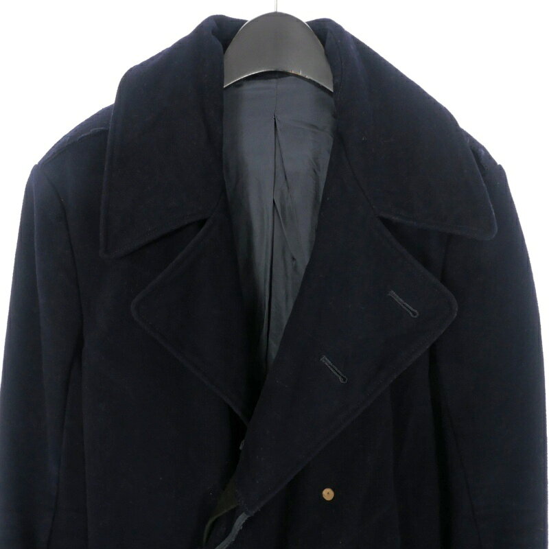 【中古】カラー kolor カットオフ Pコート ジャケット 1 ネイビー 10WCM-G01102 メンズ 【ベクトル 古着】 250118