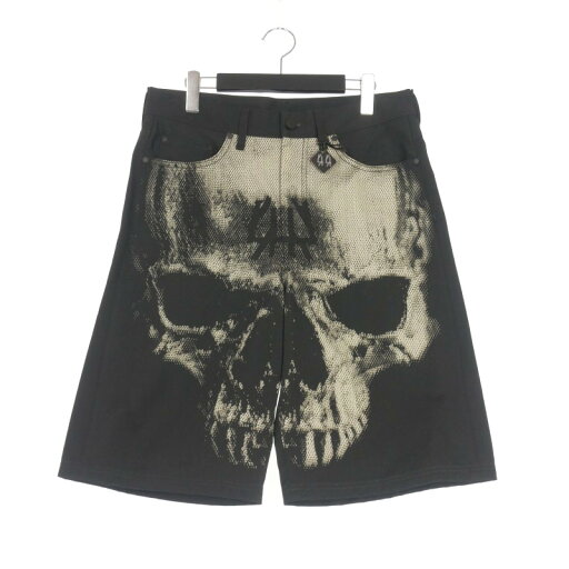 【中古】未使用品 フォーティーフォーレーベルグループ 44 LABEL GROUP Black Shorts with logo スカル ショートパンツ ショーツ 46 ブラック/グレー B0030263 FA273 国内正規 メンズ 【ベクトル 古着】 250317 【中古】未使用品 フォーティーフォーレーベルグループ 44 LABEL GROUP Black Shorts with logo スカル ショートパンツ ショーツ 46 ブラック/グレー B0030263 FA273 国内正規 メンズ 【ベクトル 古着】 250317