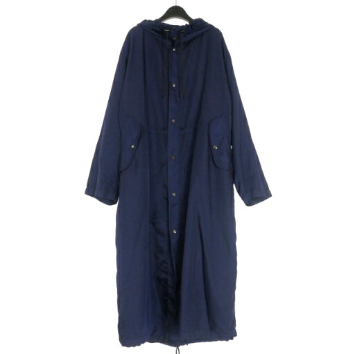 【中古】ドリスヴァンノッテン DRIES VAN NOTEN 24SS VOXBURY オーバーサイズ ロングコート パーカー M ブルー 青 メンズ 【ベクトル 古着】 250318 【中古】ドリスヴァンノッテン DRIES VAN NOTEN 24SS VOXBURY オーバーサイズ ロングコート パーカー M ブルー 青 メンズ 【ベクトル 古着】 250318