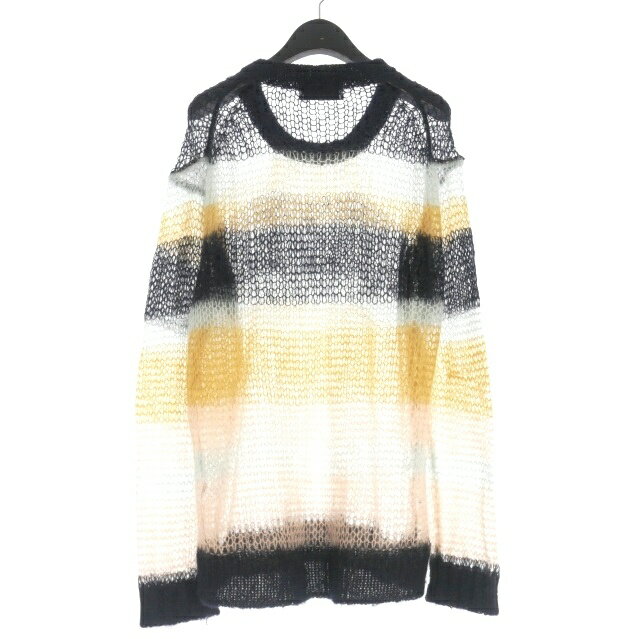 【中古】シュガーヒル SUGARHILL ビームス別注 Multicolor Mohair Border Knit モヘアボーダーニット 3 マルチカラー 21AWBM03 メンズ 【ベクトル 古着】 250508