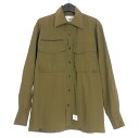 【中古】ダブルタップス WTAPS 19AW SEAGULL SHIRTS ワークシャツ 01 カーキ 192TQDT-SHM02 メンズ 【ベクトル 古着】 ...