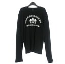 【中古】クロムハーツ CHROME HEARTS Y NOT Cemetery Cross Thermal L/S Tee ワイノット セメタリークロス サーマ...