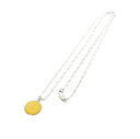 【中古】ウェルダン WE11DONE 22SS SMILE NECKLACE スマイルネックレス ペンダント アクセサリー イエロー/シルバー メンズ 【ベクトル 古着】 250513