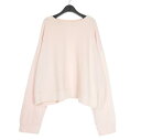 【中古】メゾンマルジェラ Maison Margiela 19SS オーバーサイズスウェット トレーナー 長袖 M ピンク S29GU0023 国内正規 メンズ...